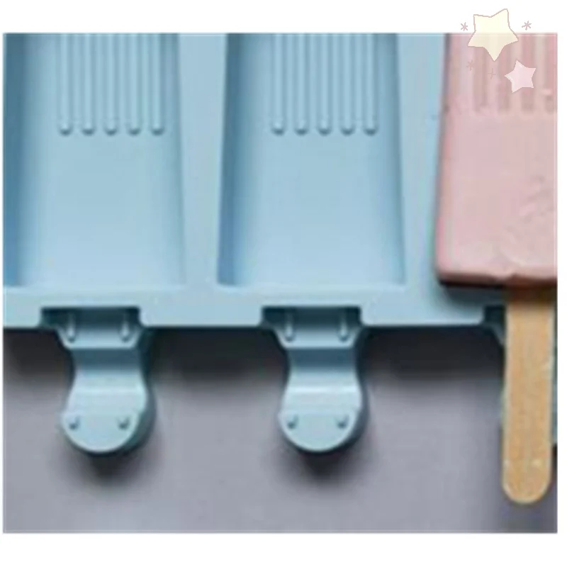 

[DHL] 1Pcs Silicone Ice Cream Mold DIY Chocolate Dessert Popsicle Mould Maker Homemade Tool Summer Party Supply