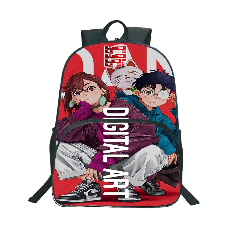 حقيبة ظهر Dandadan لعام 2025 ذات سعة كبيرة ثلاثية الأبعاد مطبوعة على ظهره DAN DA DAN حقيبة مدرسية غير رسمية للمراهقين حقائب ظهر بسحاب على الموضة Mochil