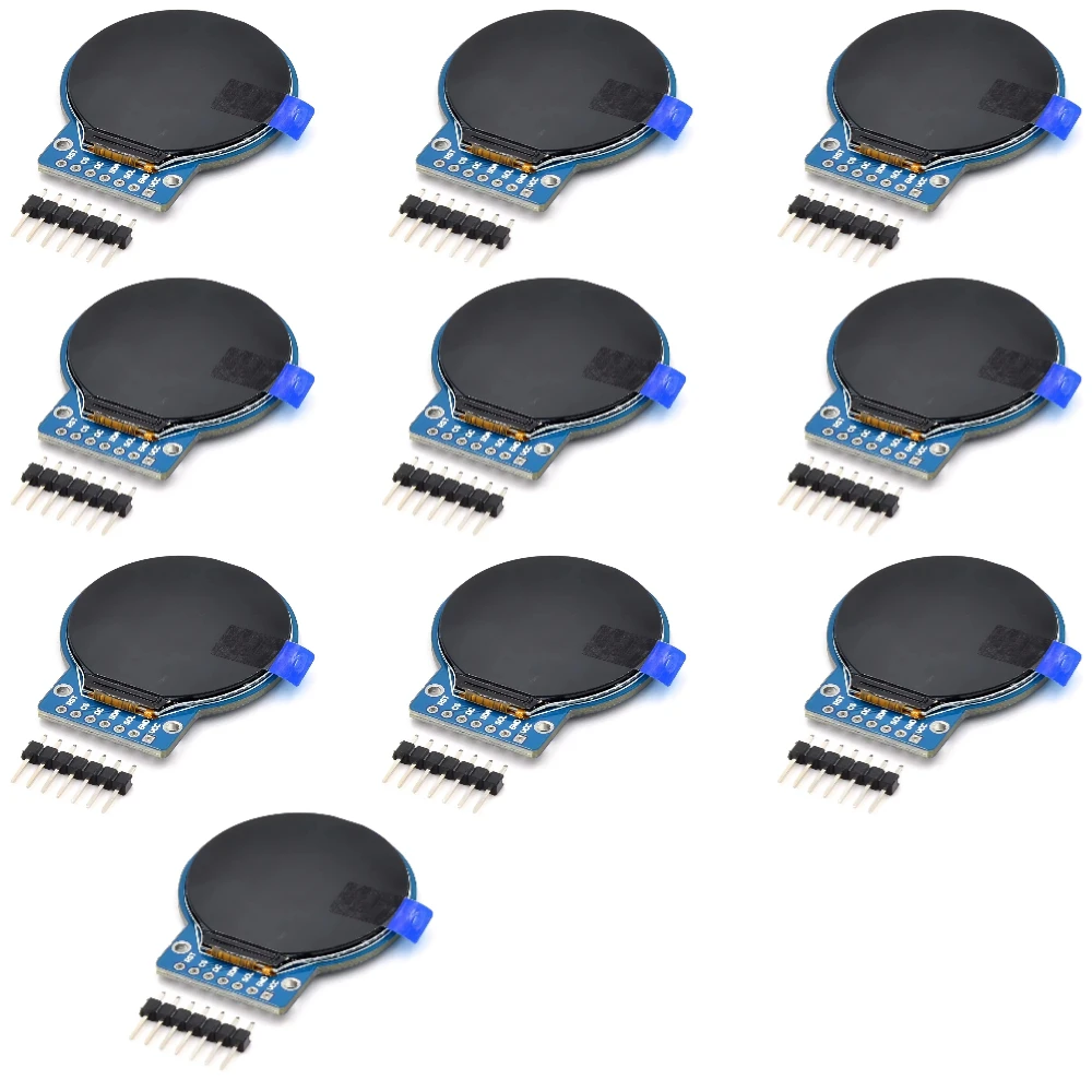 TFT Display 1.28 Inch TFT LCD Display Module Round RGB 240*240 GC9A01 Driver 4 Wire SPI Interface 240x240 PCB  For Arduino XCW