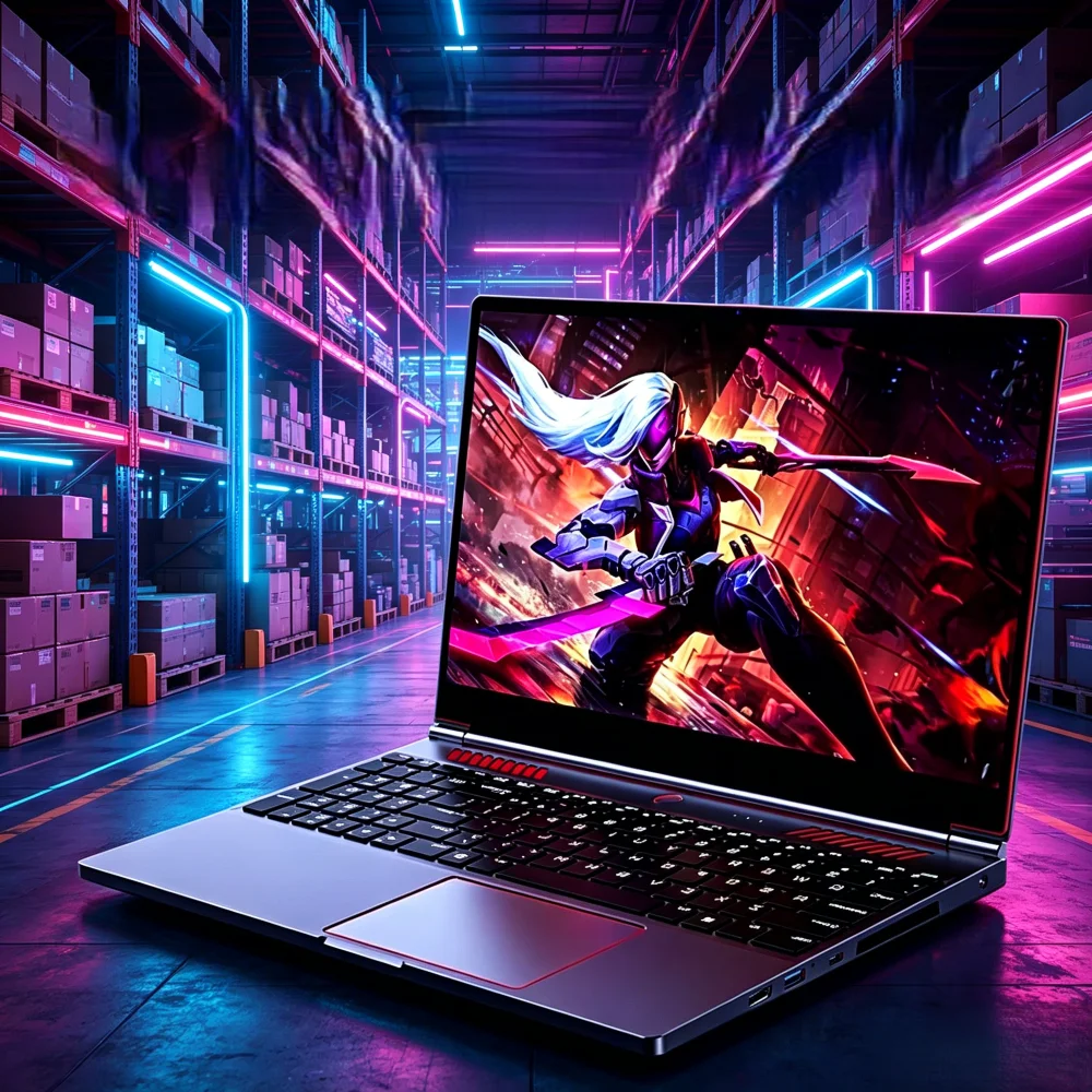 16.1 Inch Lightweight Computer RTX4050 6G Intel Core I9-13900H I5-12450H Windows11 Por Max 64GB 2*DDR5 2*M.2 NVME 4TB SSD WiFi