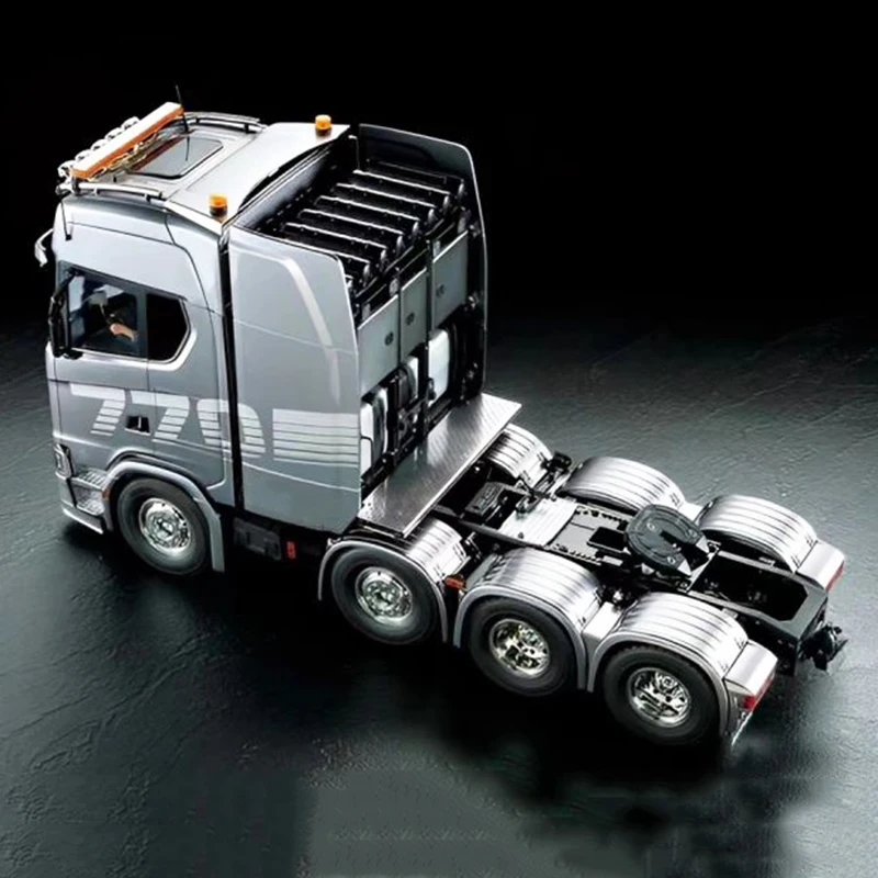 Scania  770S TAMIYA 1/14 8x4 RC Tractor Model 56371 Three Speed Transmission Tractor Car Model Set Adult Toys