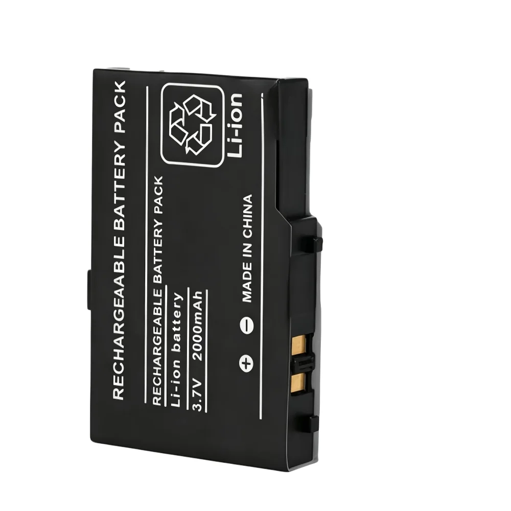 Rechargeable Battery Pack For Nintendo 2000mAh NDS DS Lite Replacement Battery with Screwdriver for NDSL DSL Battery for NDSL