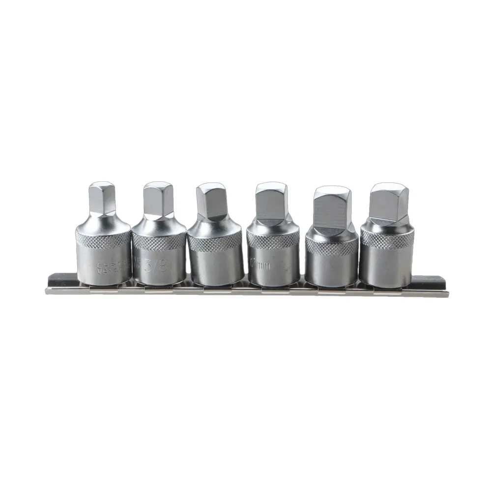 Transmission Wrench Sump Drainplug Key Compact Carry Hand Tool Set 6-piece Set Storage Stand Ratchet Compatible