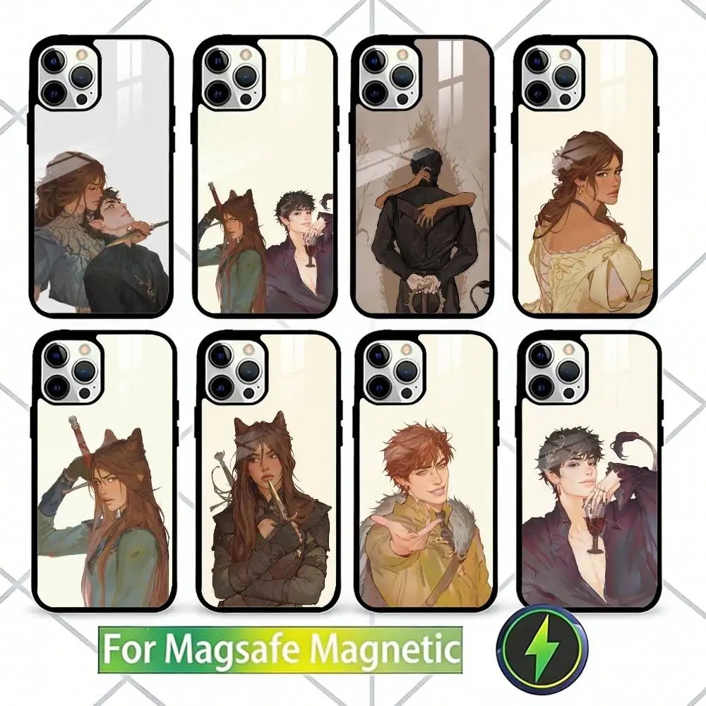 

T-The C-Cruel Prince J-Jude And C-Cardan Phone Case For iPhone17,16,15,14,13 Plus,Pro Max Magnetic For Magsafe Wireless Charging