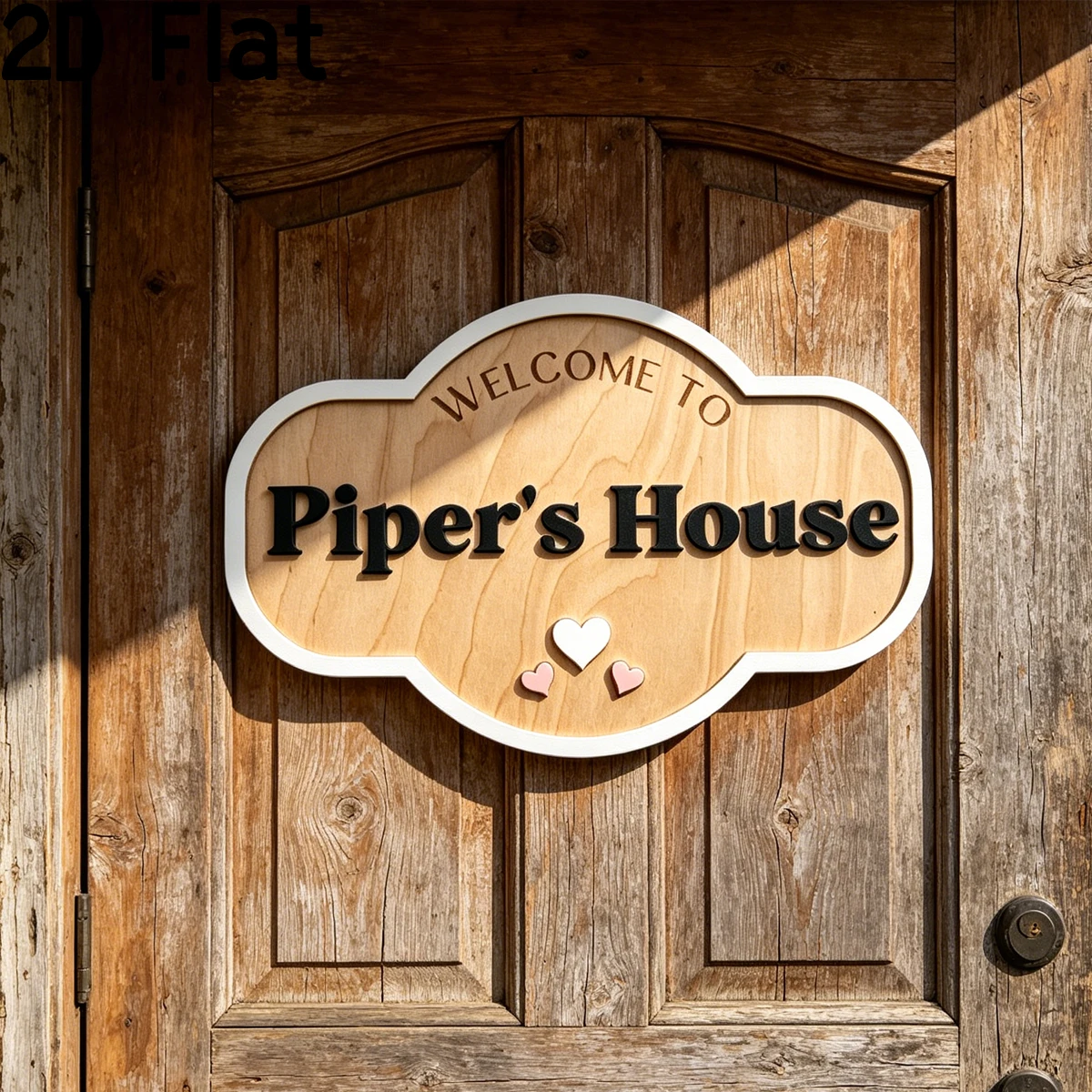 Custom creative Wooden Name Pl - Photography Prompt recension och pris