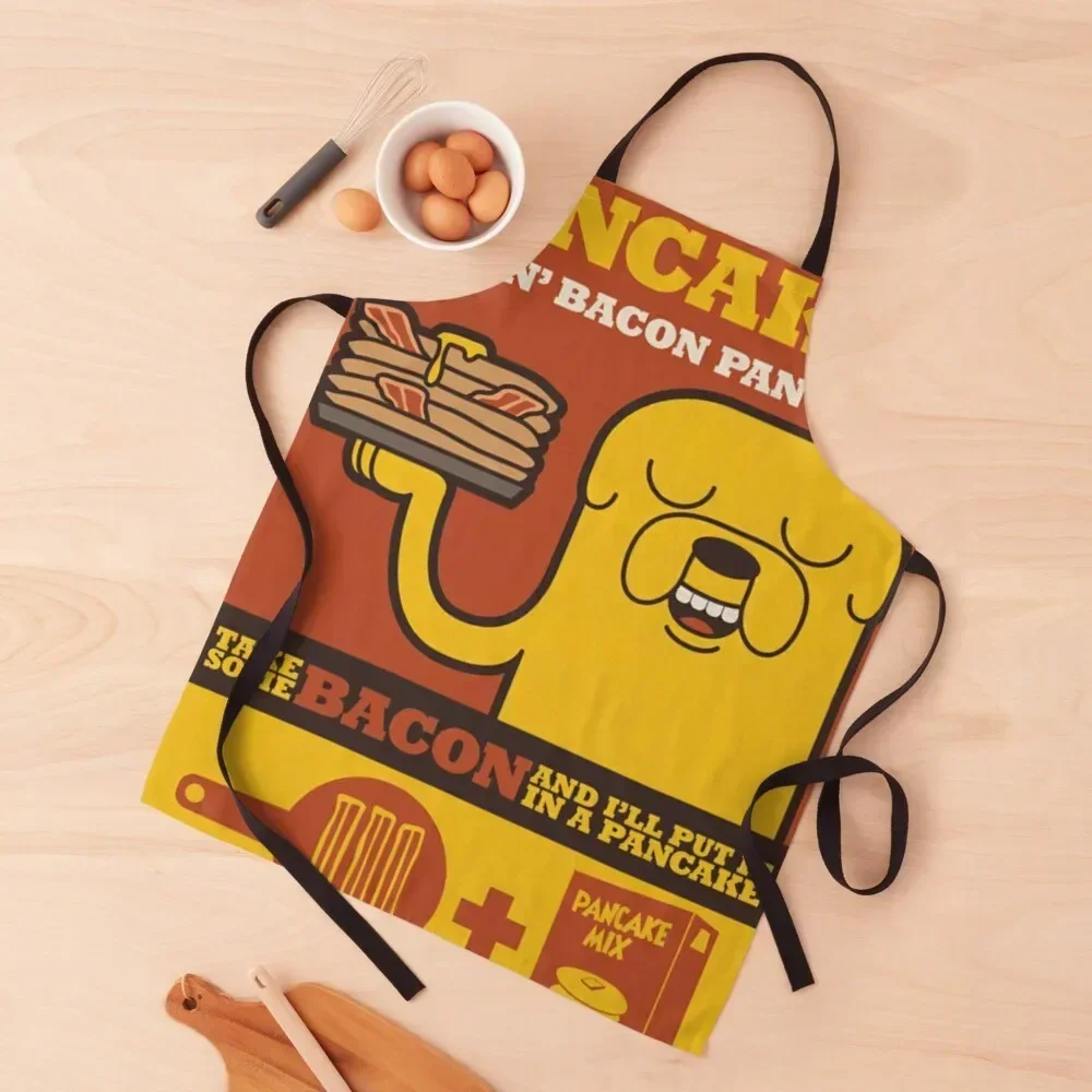 

Bacon Pancakes Apron Ladies Kitchen Utensils Apron