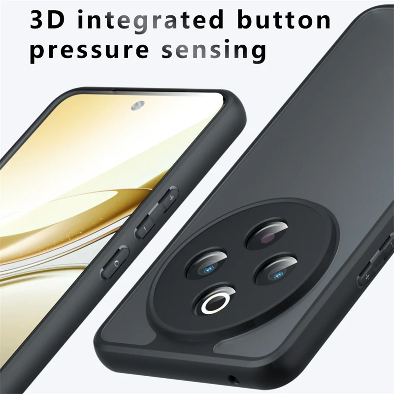 Funda de teléfono con textura mate para vivo Y300 Pro, Funda trasera para vivo Y300 Pro Plus T4 antioxidante чехол Funda para iQOO Z10