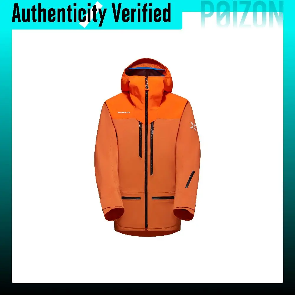 MAMMUT Eiger Ski Top Men's Dust Orange Bright Orange Multicolor 1010-30330
