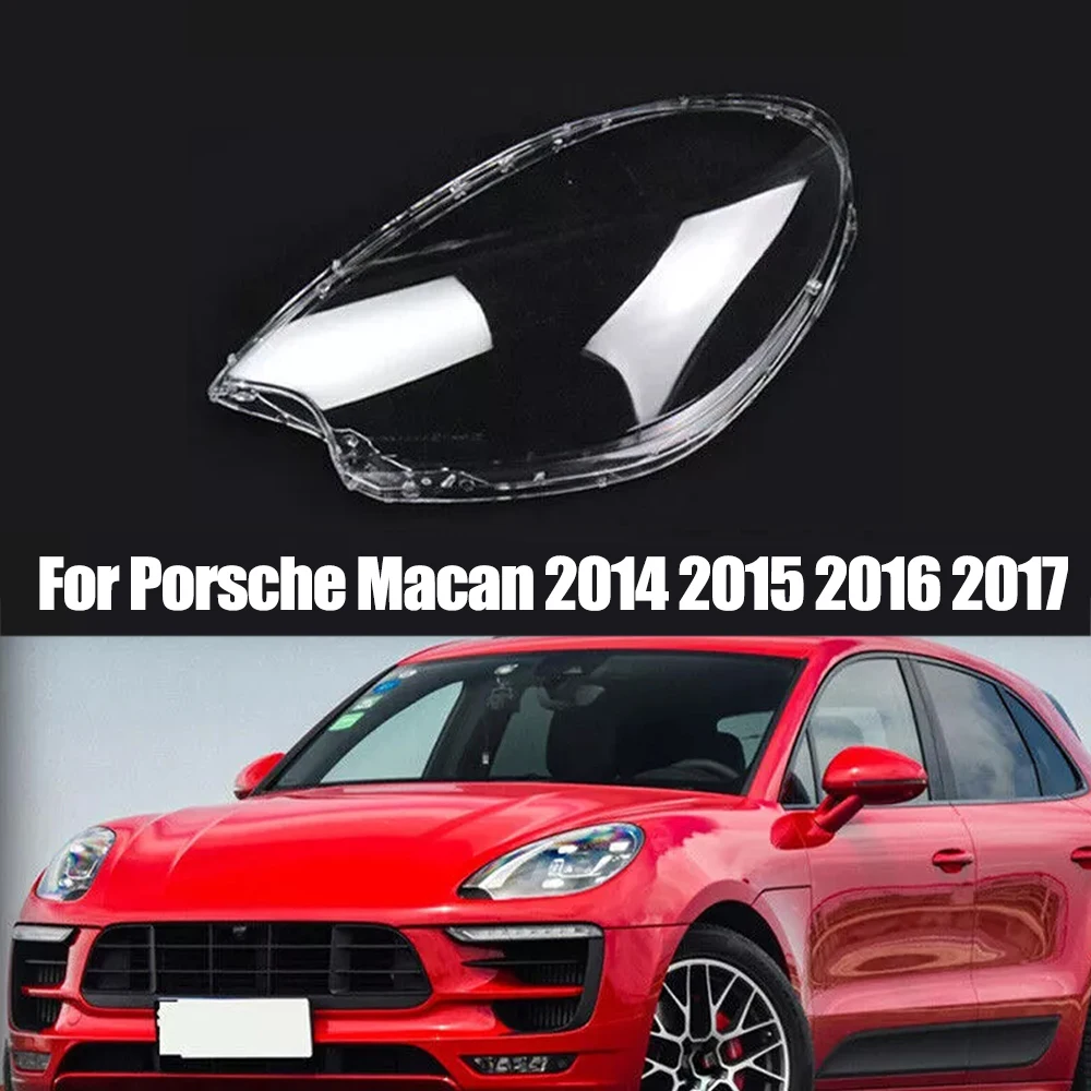 

Левая автомобильная фара, абажур, крышка объектива, прозрачный абажур, крышка фары для Porsche Macan 2014-2017