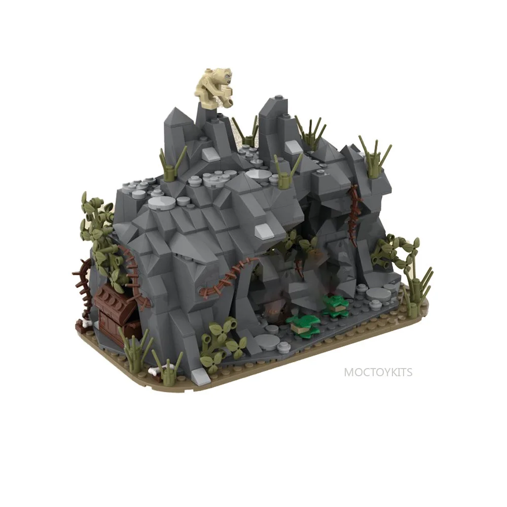 

Знаменитая сценария фильма Moc, хоббитные строительные блоки, кольца, технологические кирпичи, сделай сам, сборка, коллекция моделей, игрушки, рождественские подарки