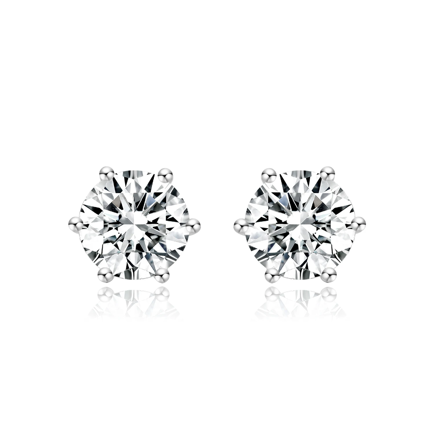 

Diamond Stud Earrings 18K Gold Fine Jewelry NGIC/NGTC Certified VVS VS Lab Grown Diamond Earrings