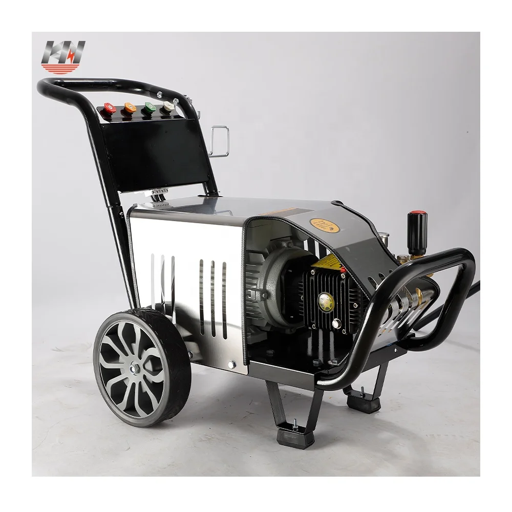 

High Pressure Cleaner 300Bar/4350Psi 10Hp Car Washer Heavy Duty Power Washer Industrial Electric High Pressure Washer Machine