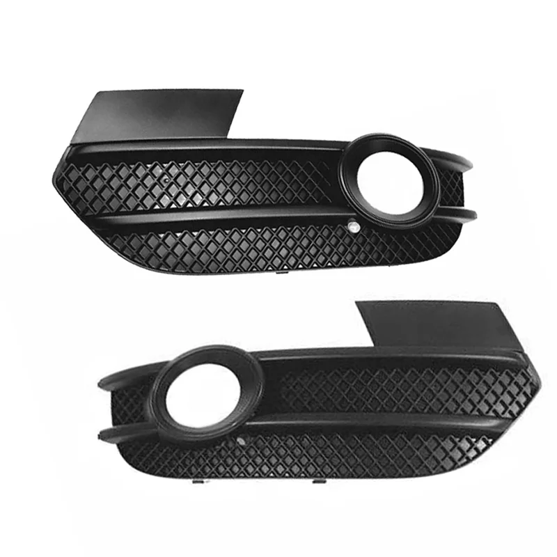 

Air Deflector Fog Light Grille 1Pair Front Bumper Fog Lamp Frame For Q3 12-15 EU Version 8U0807681A 8U0807682ASP9