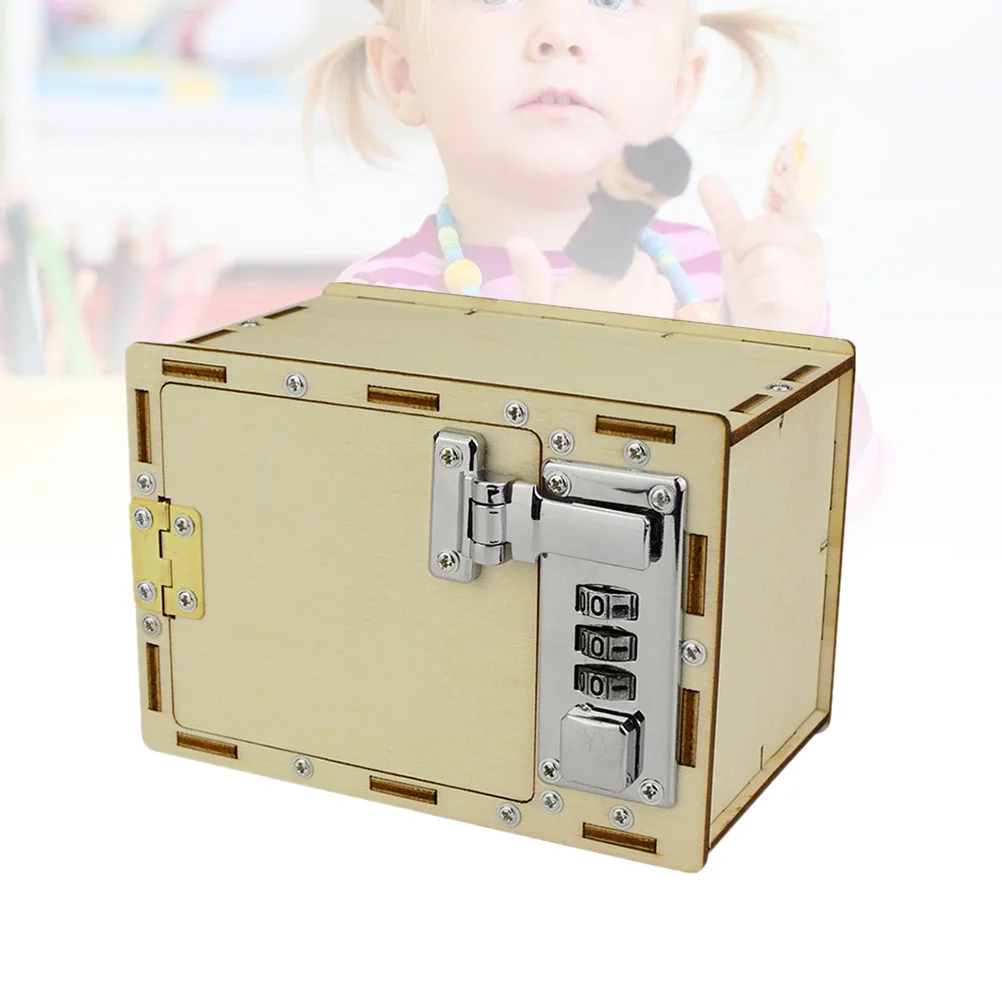 

Handmade Mechanical Password Box Scientific Technological Toys for Kids Children password box for kids