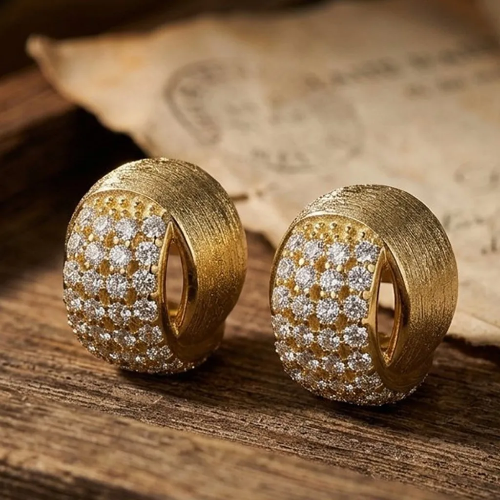 BOCAI NEW S925 Sterling Silver Jewelry Inlaid With Mozambique Diamonds Light Luxury Fashion Earrings Birthday Gifts