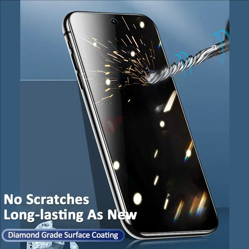 2-4Pcs Premium Privacy Protective Tempered Glass For ZTE nubia RedMagic 11S 10S 11 10 Pro+ 11 Air Anti-spy Screen Protector Film view 6