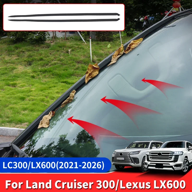

Для Toyota Land Cruiser LC300 300 Lexus LX600 LX700 2021-2026 шнур герметика для лобового стекла уменьшает шум, аксессуары для защиты от утечек