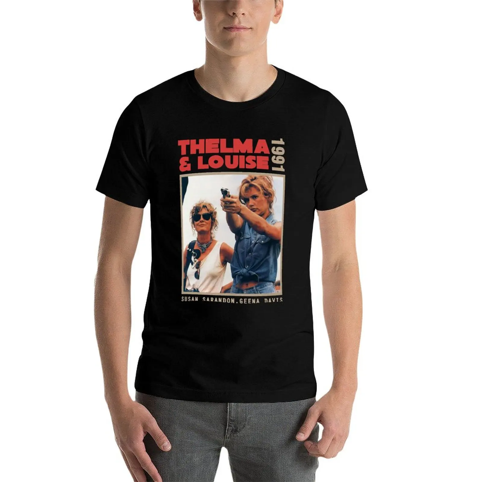 

Thelma And Louise - 1991 T-Shirt t shirt man designer anime t shirts oversize t shirts for man pack cotton T-Shirt