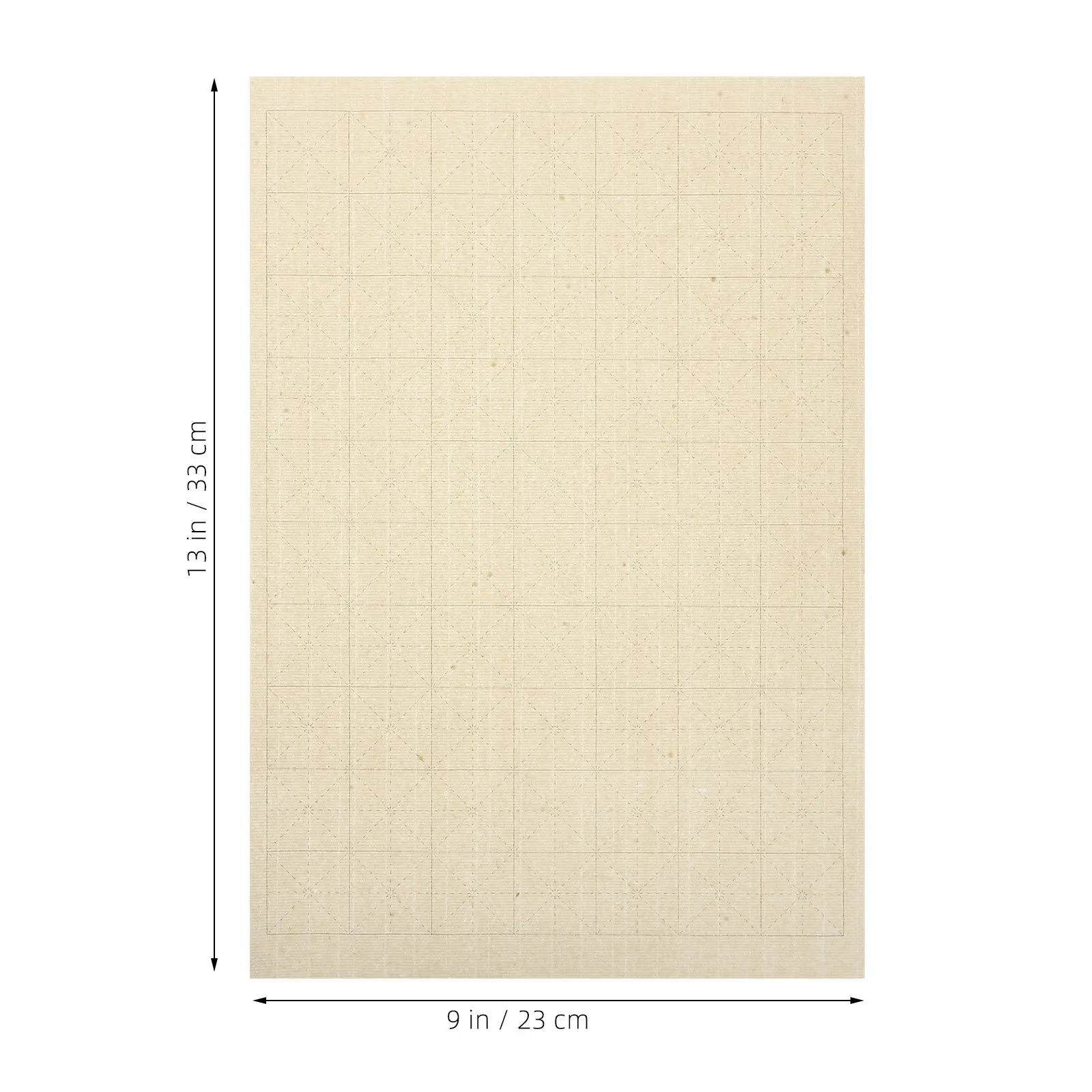 100Sheets Chinese Calligraphy Paper Rice Paper for Practice Writing Brush Ink Pad Watercolor Breathable Ductile Smooth