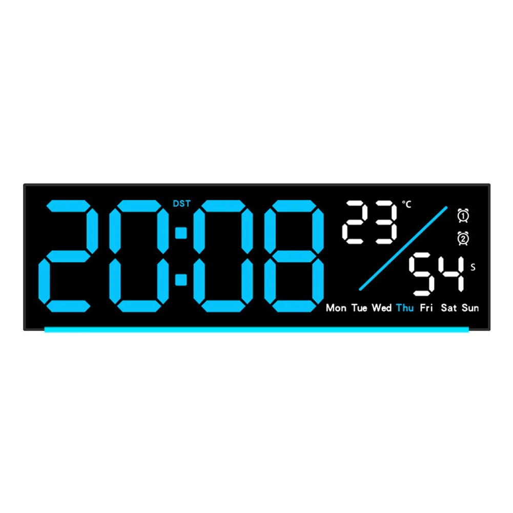 for countdown Timer LED Desk Clock Bedroom 10-level Brightness For Living Room Brightness Alarm Clock  for countdown