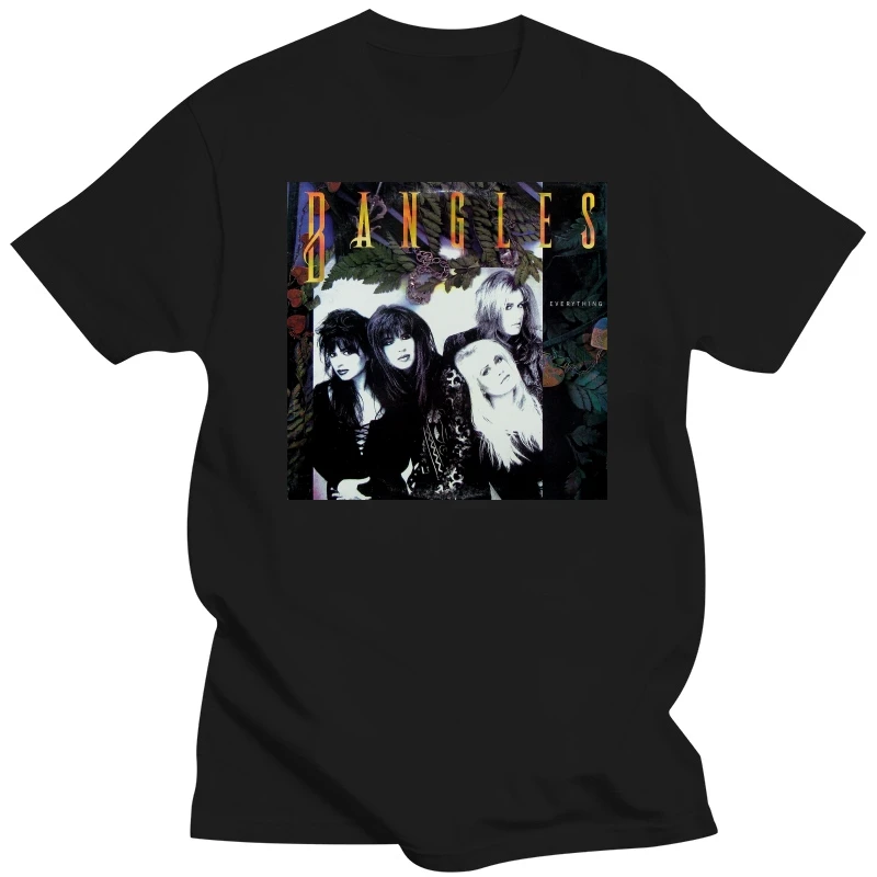 1989 BANGLES EVERYTHING Tour Men Casual T Shirts Man Fashion Cotton Tops Black Size S-3XL