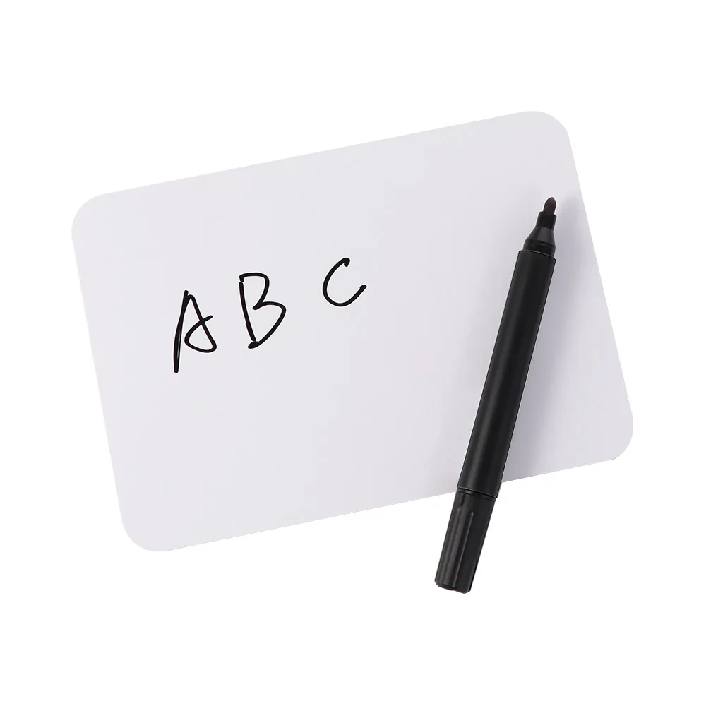 Drawing Graffiti Doodle Double-Sided Mini Whiteboard Mini Chalkboard Children Drawing Toy Painting Writing Board Erasable Wooden