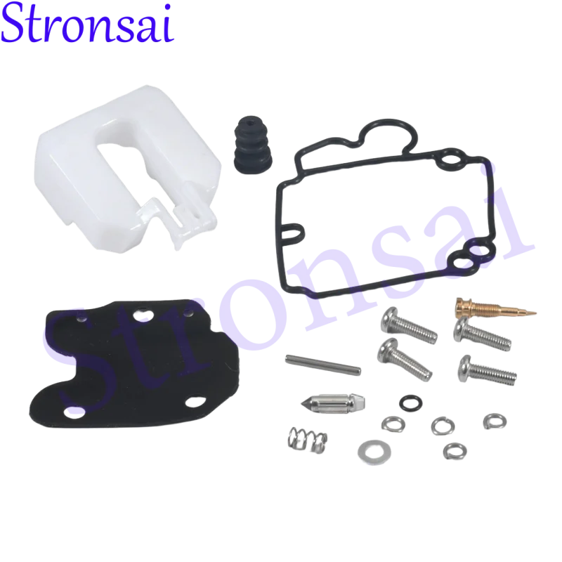 

8542561 Carb Carburetor Repair Kit for Mercury Mariner Mercruiser 25HP 30HP 40HP 50HP 60HP Outboard Motor replaces parts 600-14