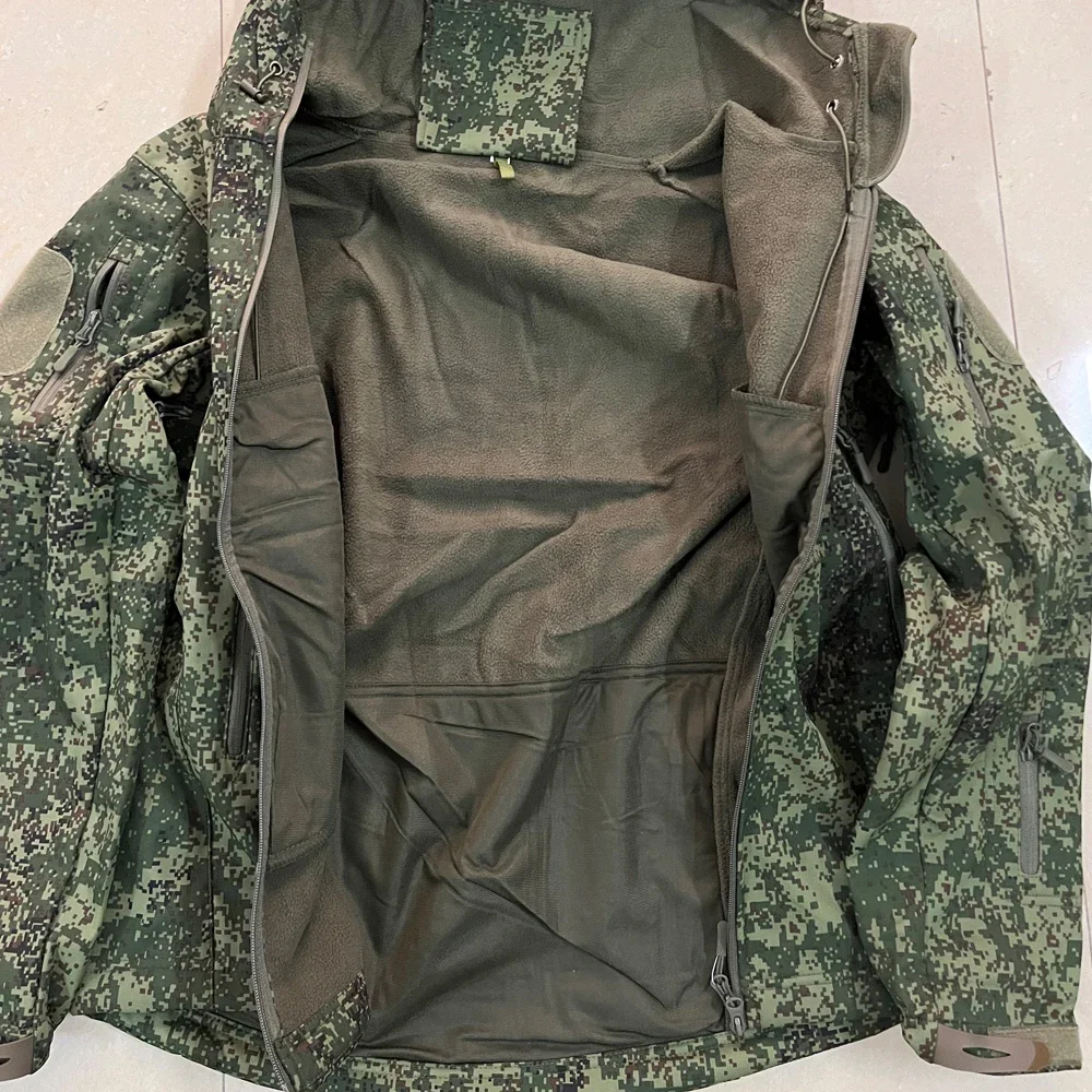 

Уличные куртки для кемпинга, пешего туризма, треккинга, охоты, рыбалки, альпинизма, ветрозащитные, водонепроницаемые, из кожи акулы, с мягким корпусом, спортивные, тактические, Flee