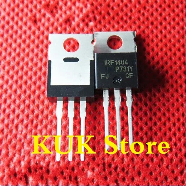 Real 100% Original NEW  IRF1404  F1404  IRF1404PBF  MOSFET  40V  202A  TO-220