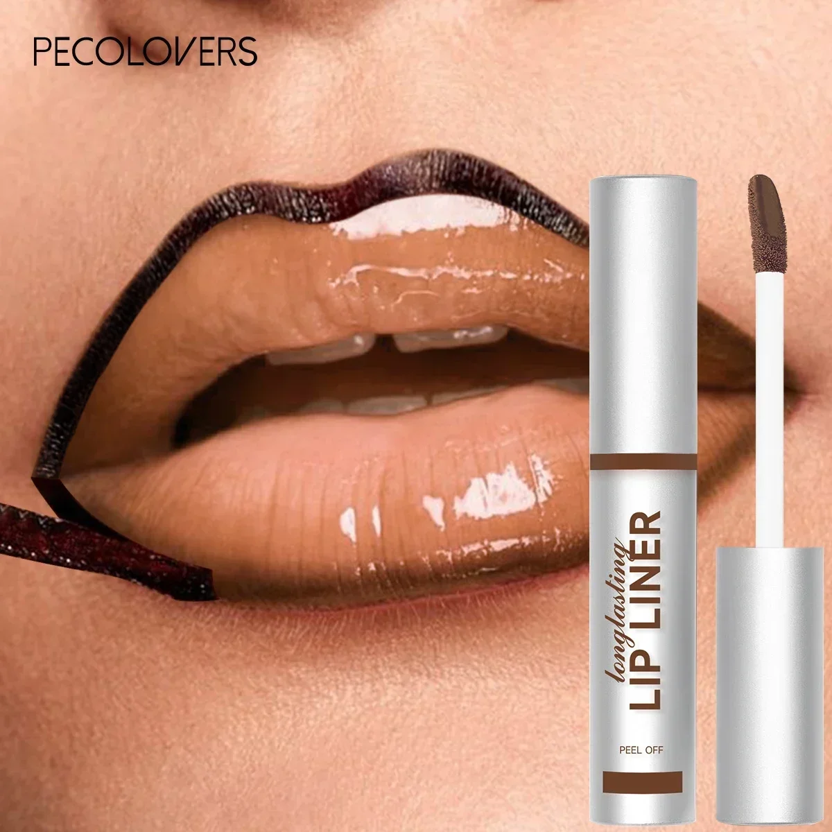 Peel Off Lip Stain Reveal Tint labbra rosa impermeabile a lunga durata Tazza antiaderente a prova di trasferimento Tessitura labbra naturale Cosmetici da donna