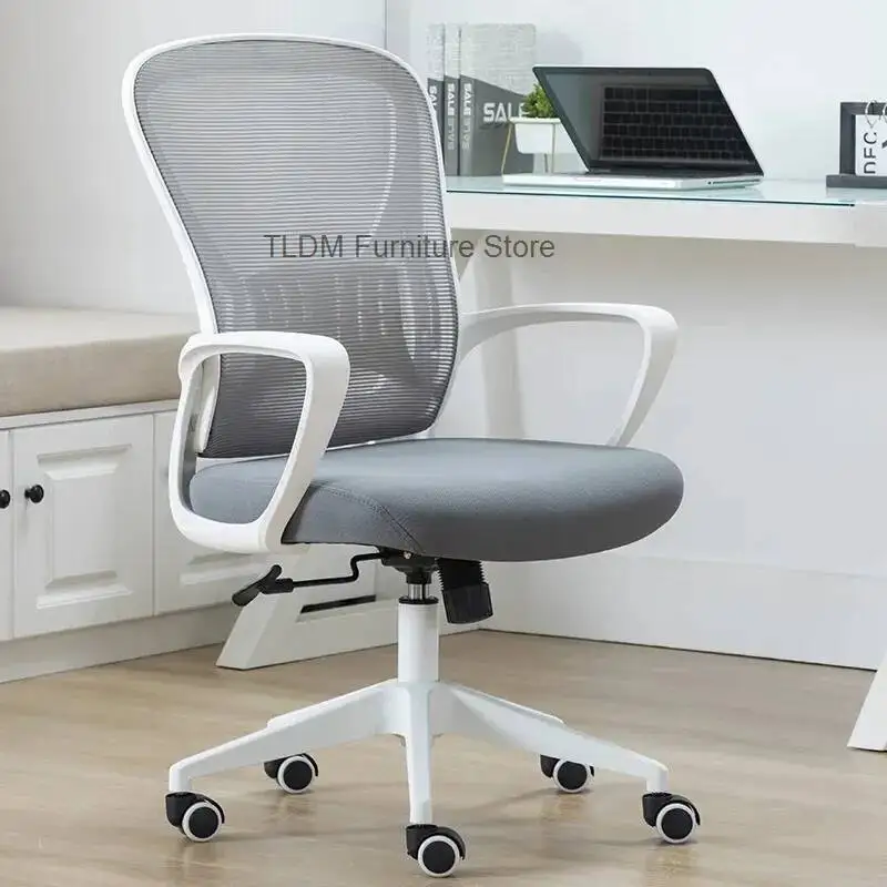 Playseat Modern Office Chair Comfortable Bedroom Nordic Cushion Office Chair Relaxing Dresser Wheels Muebles Library Furniture