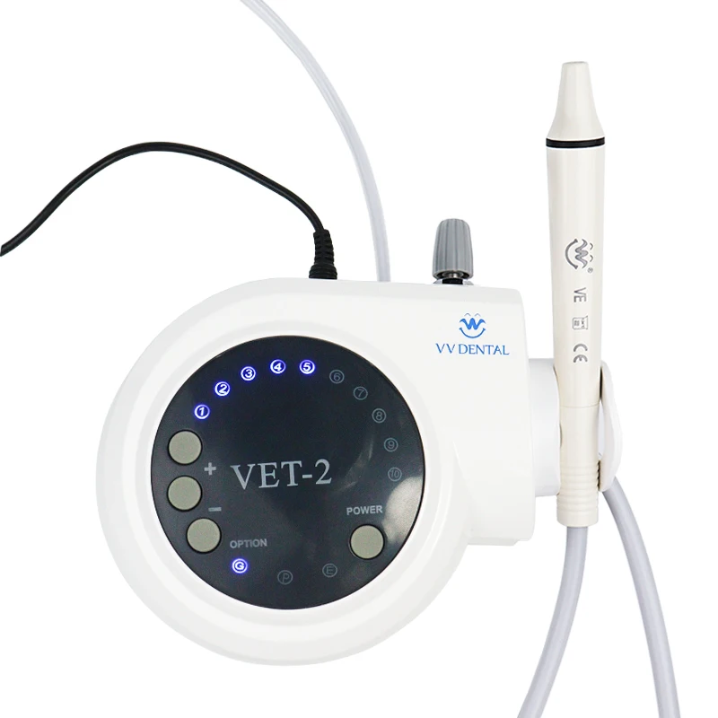 VV Dental Ultrasonic Scaler Set VET-2 with Free Works Tips fit for EMS/Woodpecker Oral Cleaning Dentist Clinic Scaler