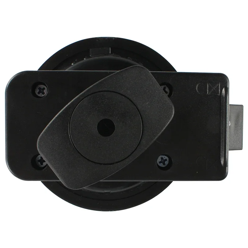 RV Accessories Bathroom Door Lock Black Without Key Motor Home Boat Marine Caravan Camper