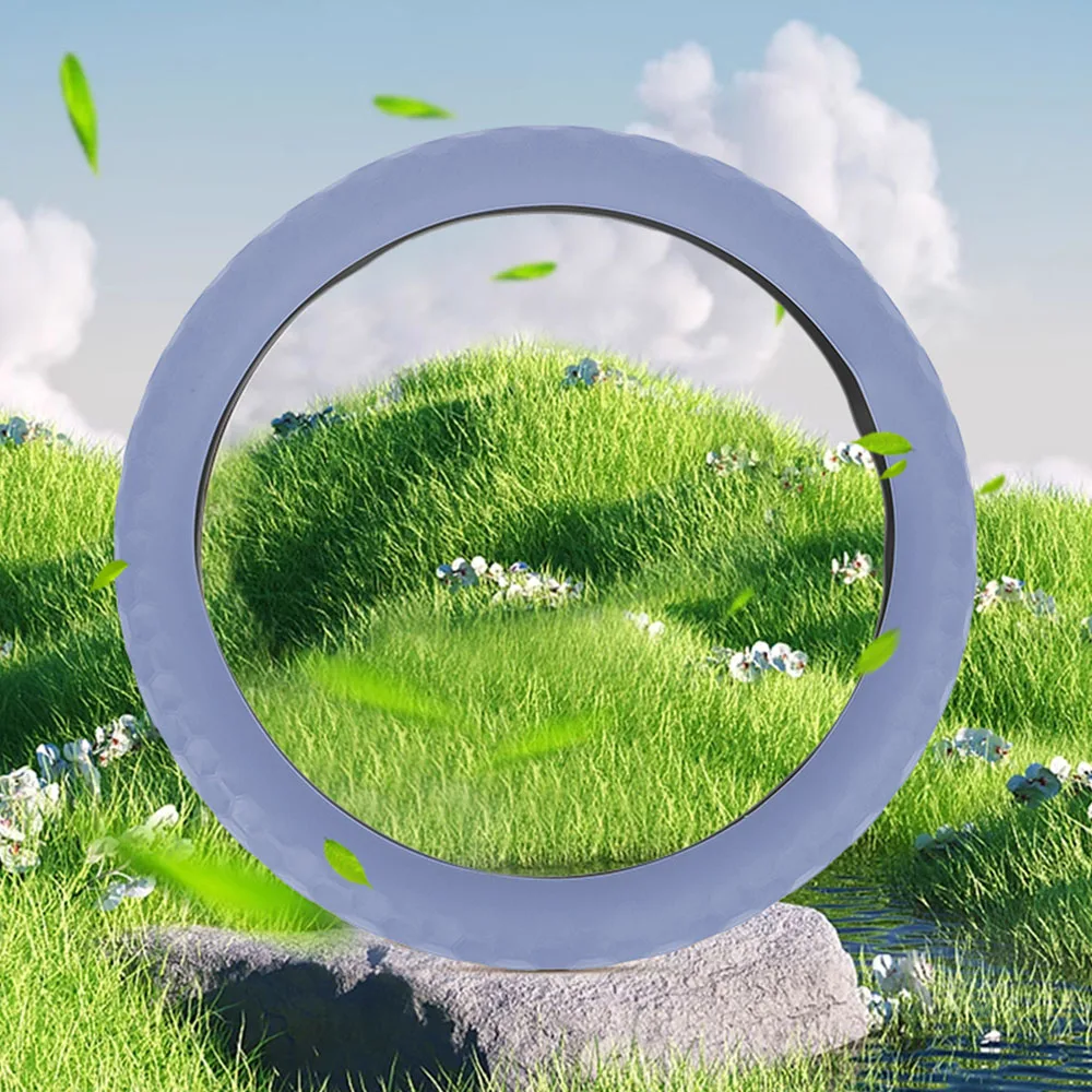 مكافحة زلة غطاء عجلة القيادة ل Xpeng G7 G6 MONA03 تعديل السيارات اكسسوارات أربعة الموسم العالمي غطاء مقبض سيليكون #4