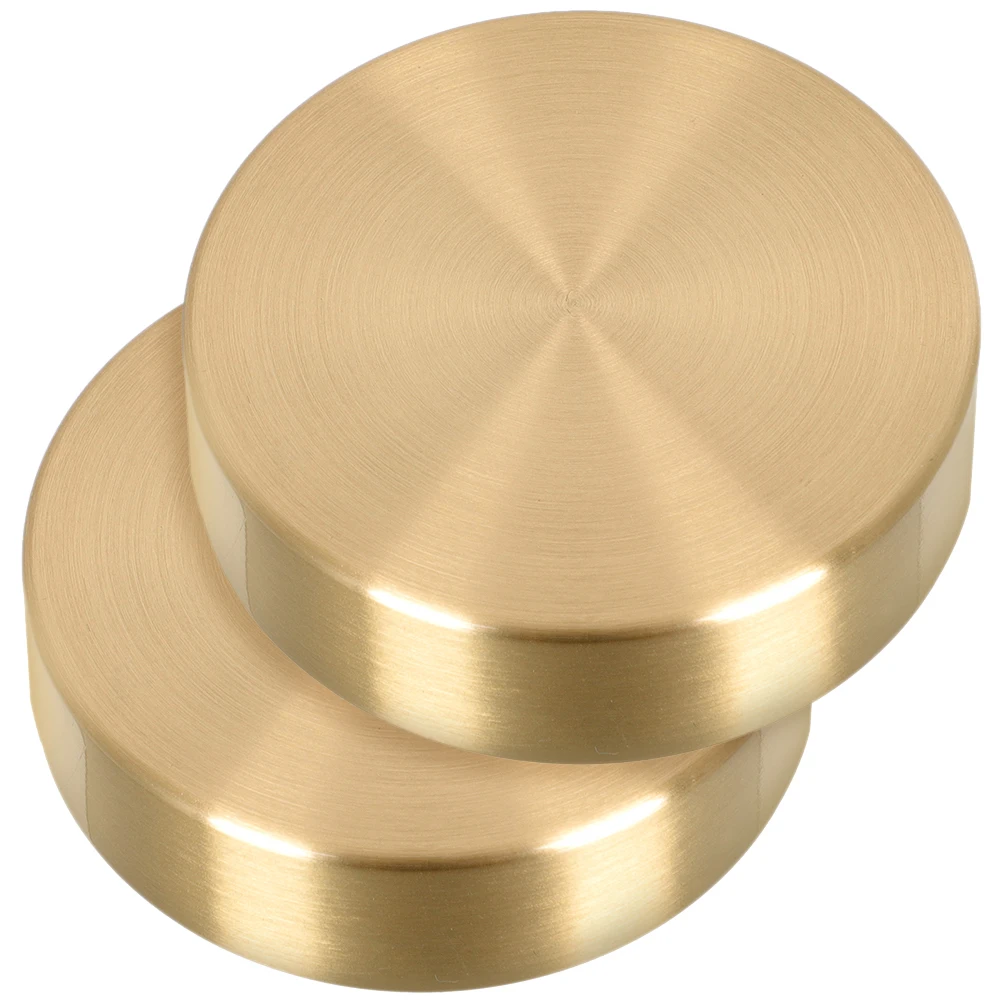 

2Pcs Brass Paper Weight Calligraphy Decor Solid Brass Paperweight Vintage Home Accent