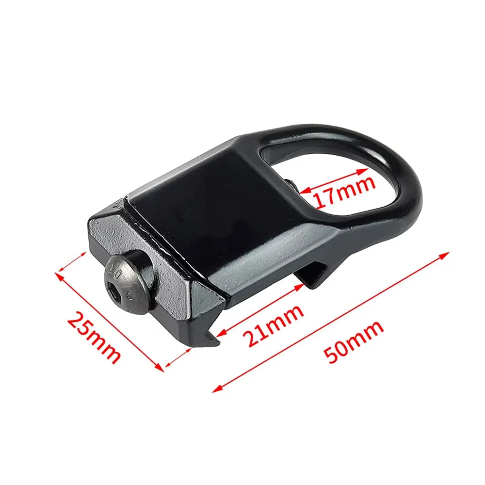 QD Sling Swivel Mount Quick Detach Adapter 20mm Picatinny Rail Mount Ring Tactical Rifle AR15 Hunting Airsoft Accessories