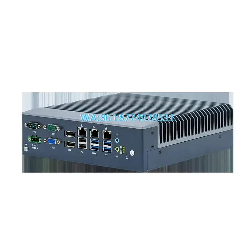 Wmwmnu for Core I3 I5 I7 Mini PC 3 RJ45 2 RS-232 RS-485 6 USB Port AI IoT Gateway Embedded Industrial Box PC in Stock