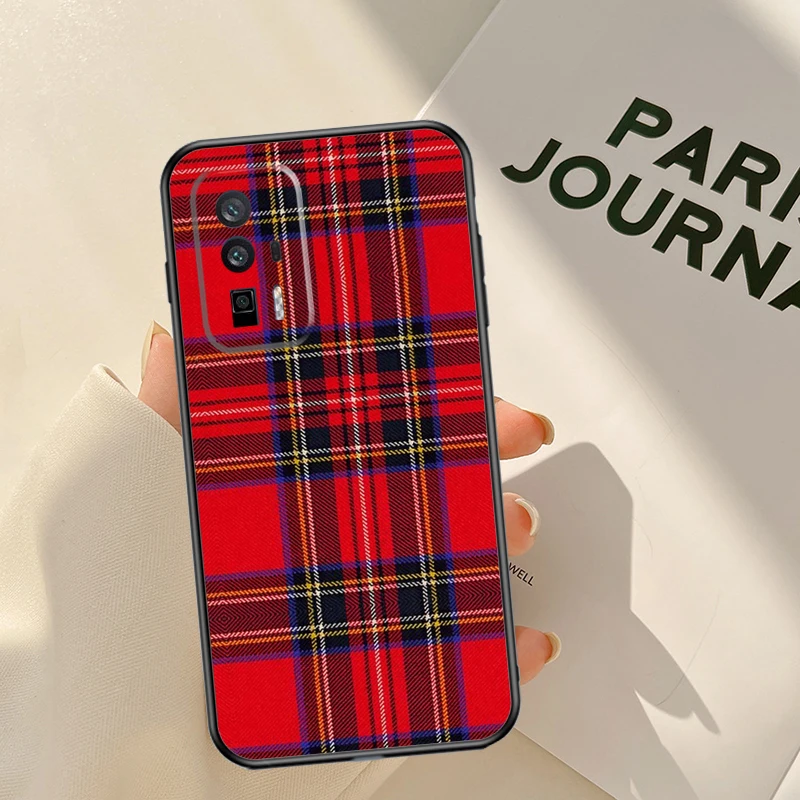 عشيرة ستيوارت فستان الترتان منقوشة حافظة لهاتف Xiaomi 15 14 13 Ultra 13T 14T 15T Pro 17 Pro Max POCO X7 Pro X5 X6 F5 F6 F7 Coque #6