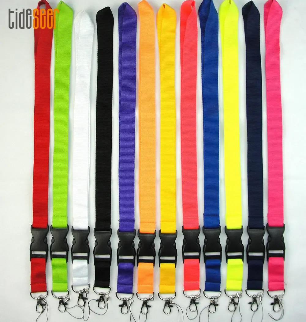 

500pcs Mobile Phone Lanyard Neck Strap Lanyards for Camera Keys ID Card Gym USB Badge Holder Keychain Charm Hang Rope