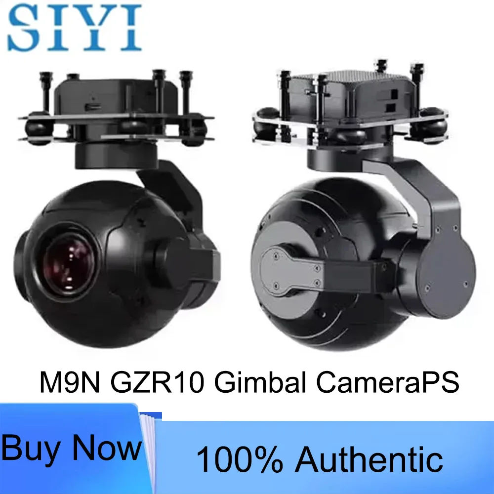 

SIYI New ZR10 Gimbal Camera 3-Axis Stabilizer 2K 4MP 30X Hybrid Zoom HDR Starlight Night Vision Lightweight For Drone Quadcopter