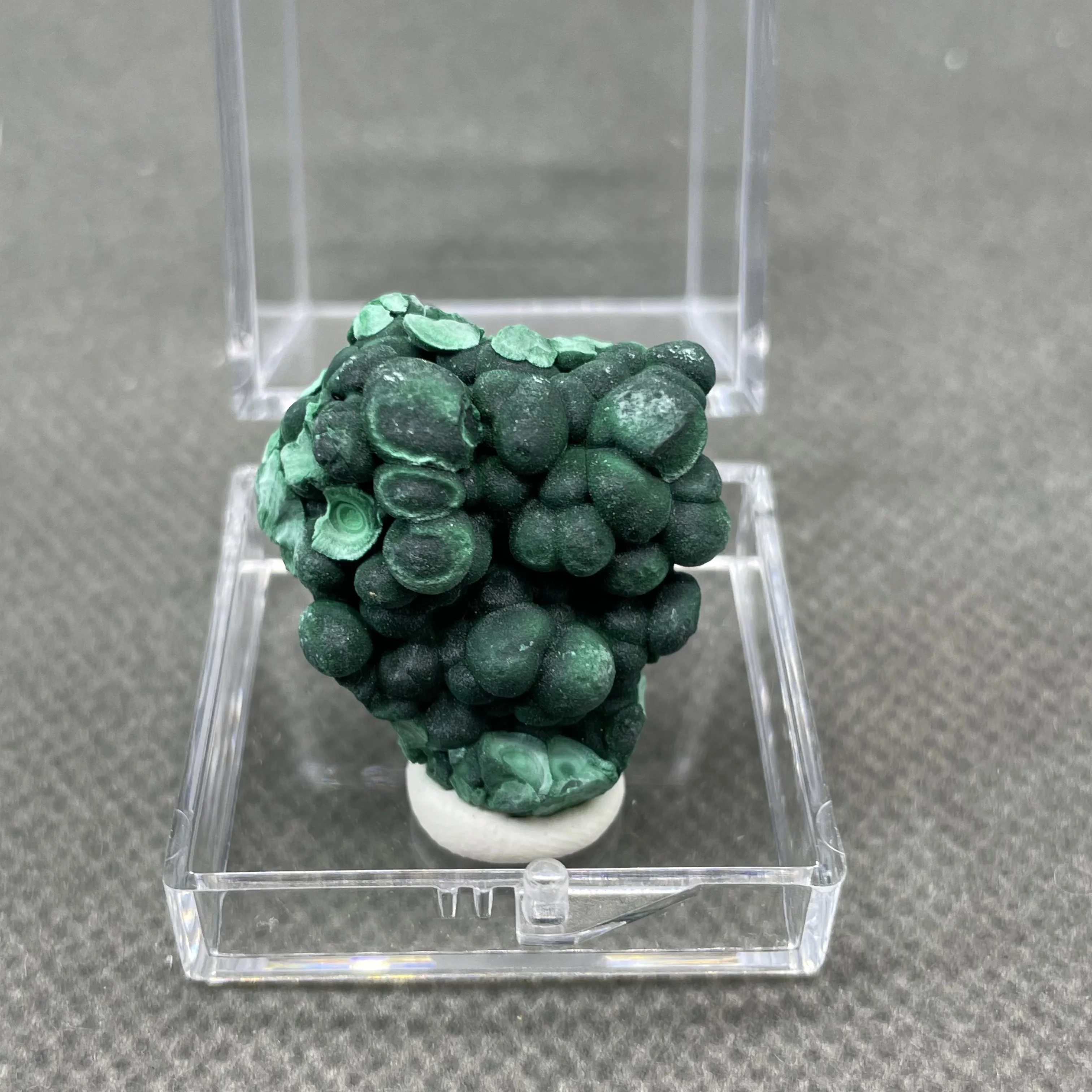Natural Malachite mineral specimen + box size 3.4 cm + healing quartz crystals and stones rock gemstone