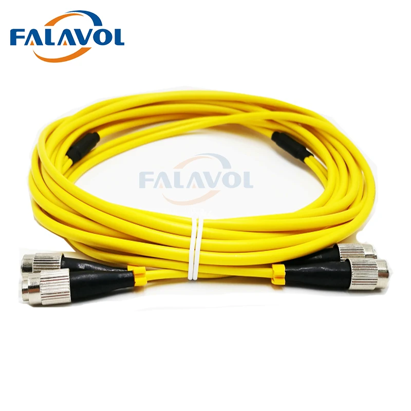 FALAVOL 1pcs printer optical fiber cable FC/FC UPC Simplex 2.0mm 3.0mm PVC Double core fiber patch cable patch cord for printer