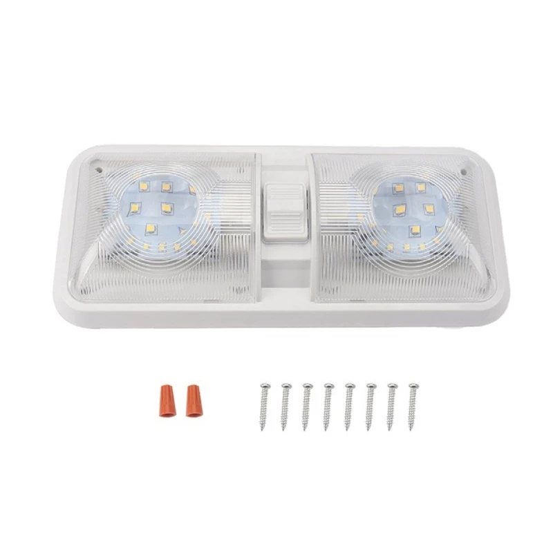 

Светодиодные фонари 12 В, аксессуары для прицепов, двойной купольный светильник, внутреннее освещение для морского AOS