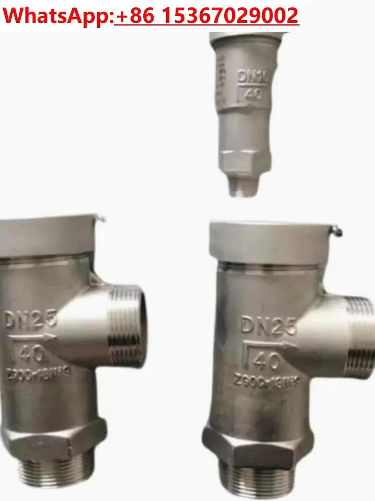 Stainless steel safety valve DA21F-25P/DA21F-40P liquid nitrogen liquid oxygen argon carbon dioxide cryogenic safety valve