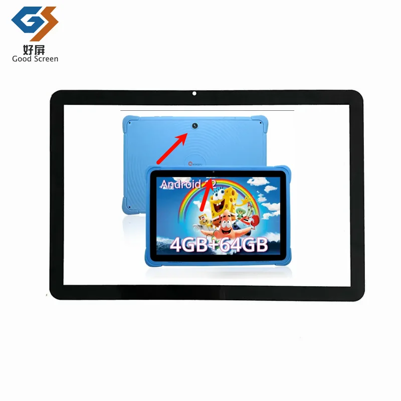 10,1Inch Black For CWOWDEFU 2BHF6-C18W Kids Tablet Capacitive Touch Screen Digitizer Sensor