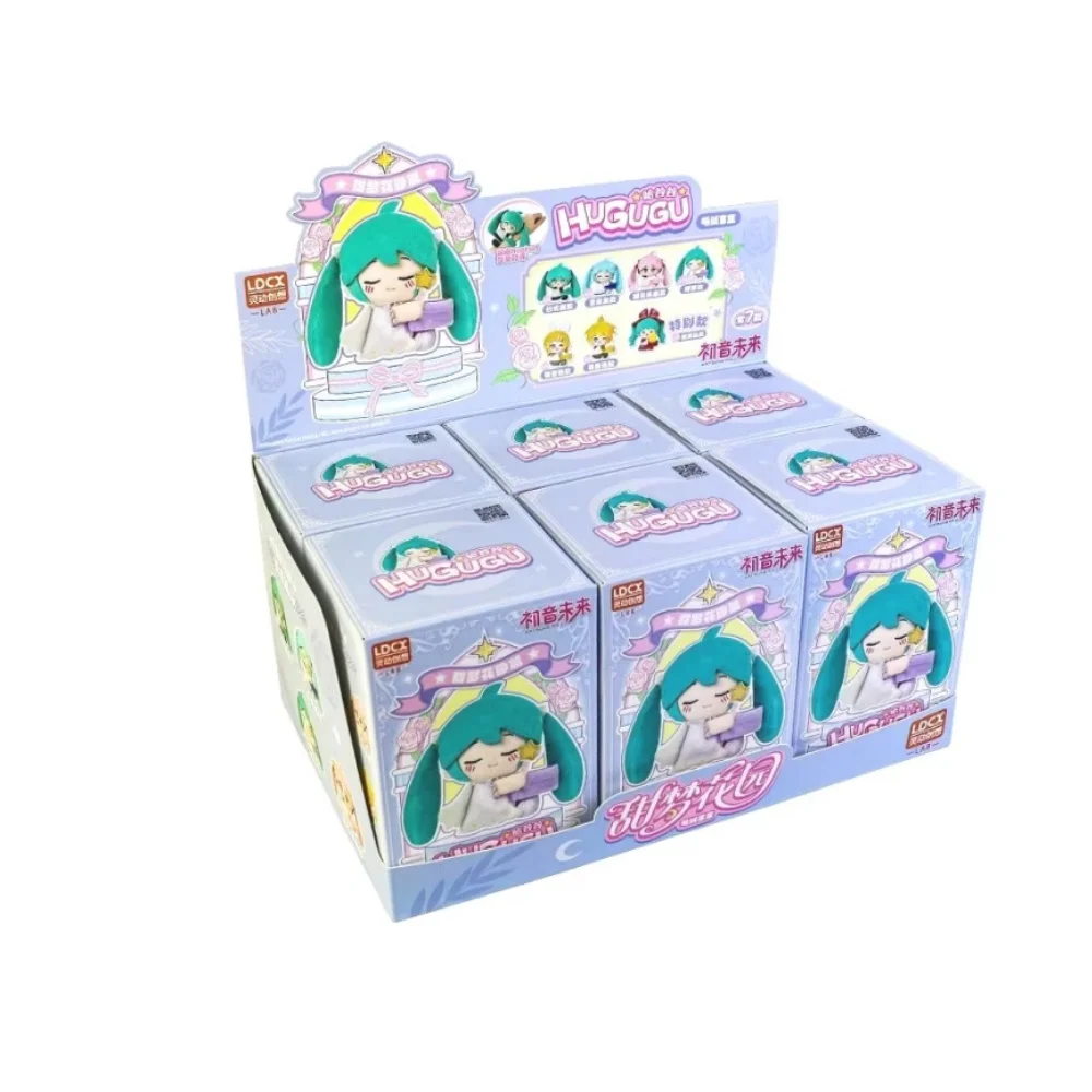 LDCX Hatsune Miku Officieel Gelicenseerde Yummy Box & Tang Xiao Ou S Anime Collectible Pluche Blind Box Trendy Premium Display Gift
