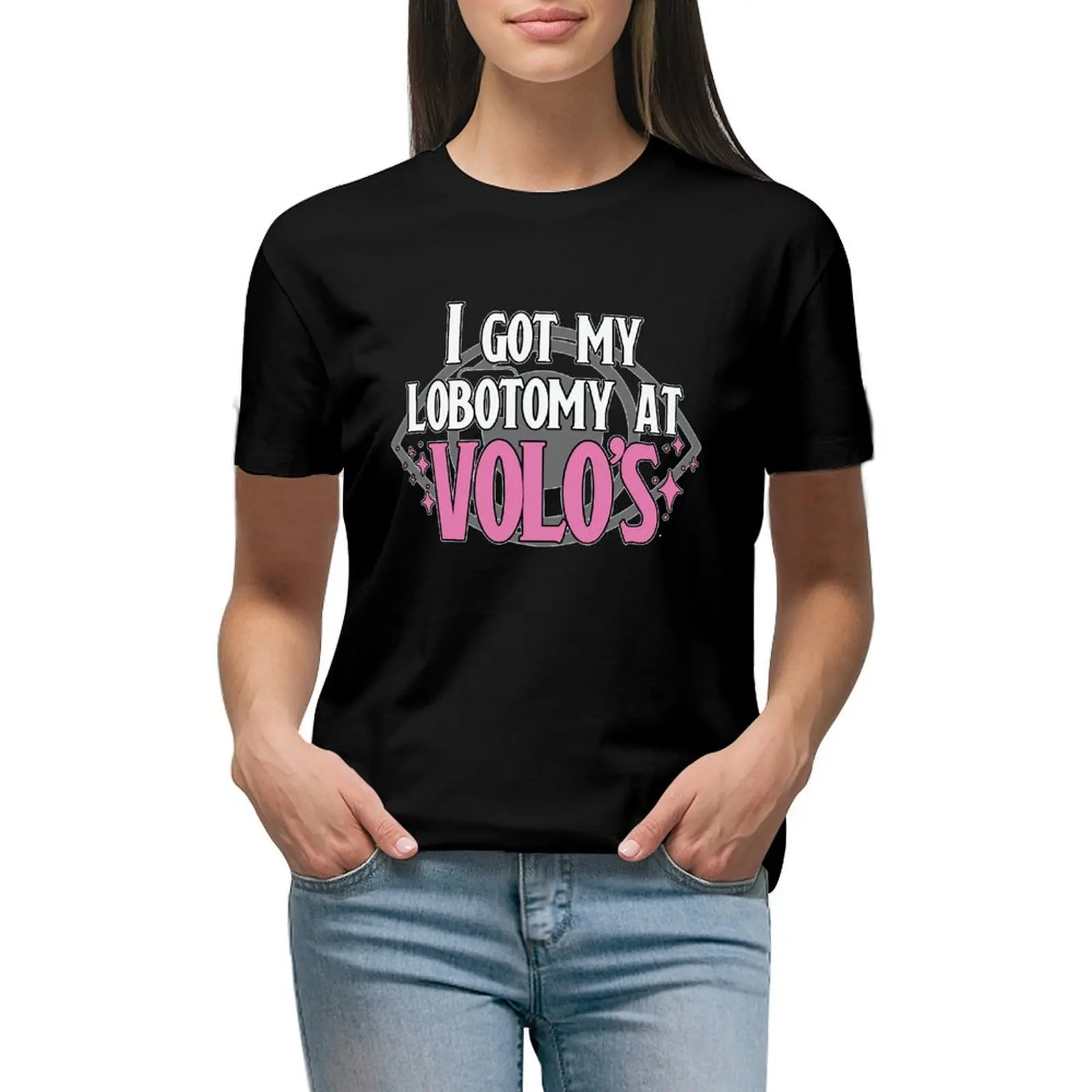 LOBOTOMY Getting a From Volo, Spellcaster -Astarion Baldurs Gate 3, Fantasy and Gaming Apparel T-shirt