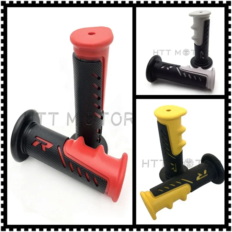 

Motorcycle Parts 7/8" 22mm Red "R" Engraved Hand Grips for YAMAHA 600R R1 ATV QUAD JET SKI GRAY YELL