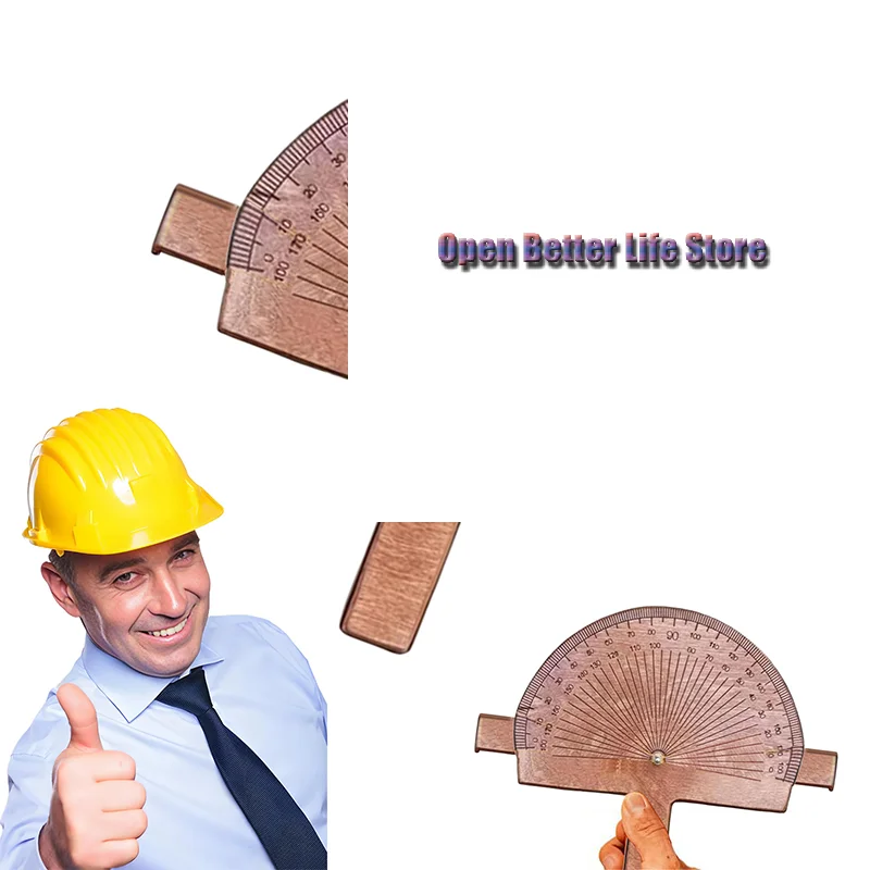 

Precision Angle Finder – Handcrafted Birch Wood Degree Tool, Custom Angle Finder Tool, Personalized Engraved Birch Protractor