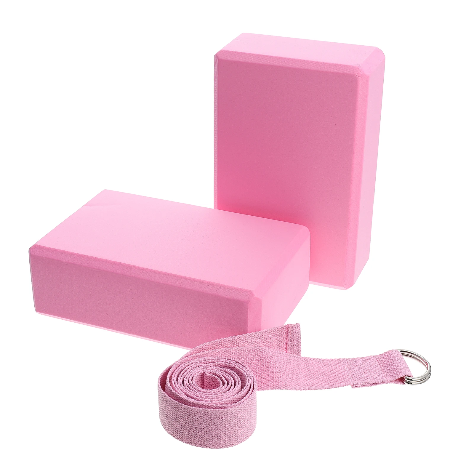 

Yoga Pull Belt Set Arm Resistance Band Stretch Fitness Elastic Brick Block with Handles Bands Exercise